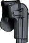 Beretta 92 FS Holsters, OWB Holster for Beretta 92 92FS 96FS M9 / GSG92 / Girsan Regard MC(No Rail) - Index Finger Released | Adjustable Cant | Autolock | Outside Waistband | Lightweight -Right Handed