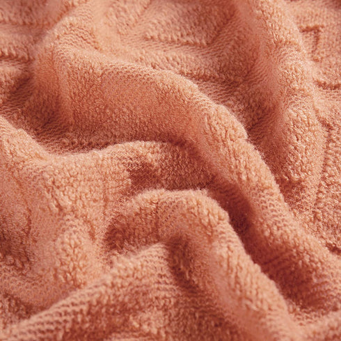 BRSnugU Throw Blanket for Couch,Warm & Cozy Fluffy Acrylic Knitted Bed Throws with Tassels for Sofa,Decor,Travel,All Seasons Suitable for Adults and Kids,50"x60",Coral