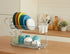 Dish Drying Rack 2 Tier, Kitchen Dish Rack with Drainboard, NATUROUS
