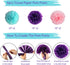 Mermaid Party Supplies Birthday Decorations, Happy Birthday Banners, Pom Poms Flowers, Hanging Swirl, Inflatable and Reusable Foil Balloons for Girl's Birthday Party and Baby Shower Party Decorations