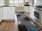 Rugshop Contemporary Modern Floral Flowers Easy Maintenance for Home Office,Living Room,Bedroom,Kitchen Soft Runner Rug 2' x 7' Gray