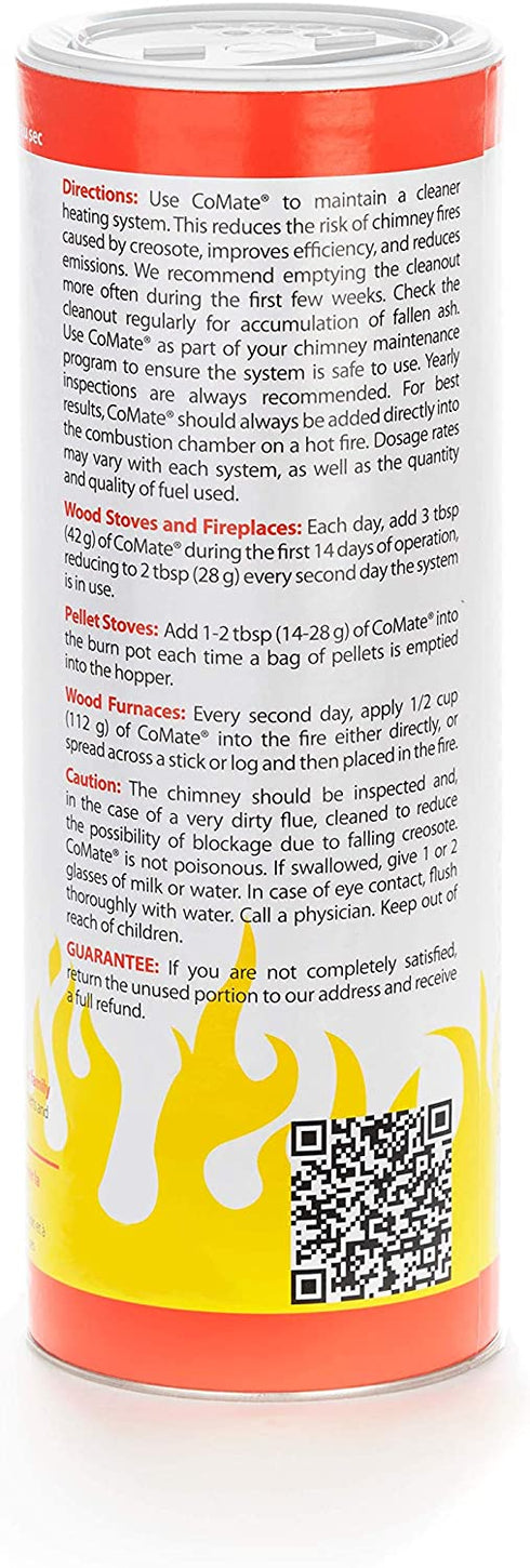 Co-Mate Chimney Cleaner (2 lb.) - Complete Chimney Care, Soot and Creosote Remover, Reduce Emissions, Anti-Corrosion Protection & More