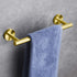Hoooh 12-Inch Towel Bar Stainless Steel Hand Towel Holder for Bathroom or Kitchen Wall Mount, Brushed Gold, A100L30-BG