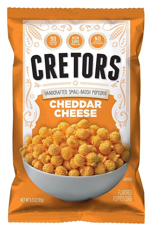 GH Cretors Just The Cheese Corn Popcorn, 6.5 oz
