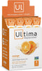 Ultima Replenisher Electrolyte Hydration Powder, Orange, 20 Count Stickpacks - Sugar Free, 0 Calories, 0 Carbs - Gluten-Free, Keto, Non-GMO with Magnesium, Potassium, Calcium, 2.4 Ounce (Pack of 1)
