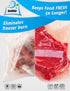6" x 25' Rolls (Fits Inside Machine) - 4 Pack (100 feet total) OutOfAir Pint Vacuum Sealer Rolls. Works with FoodSaver Vacuum Sealers. 33% Thicker, BPA Free, Sous Vide, Commercial Grade