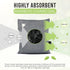 Bamboo Charcoal Air Purifying Bag 4 Pack 200g - Activated Charcoal Bags Odor Absorber and Eliminator - Natural Fresh Home Deodorizer and Air Purifier - Moisture Absorber - Activated Bamboo Freshener for Closet and Pet