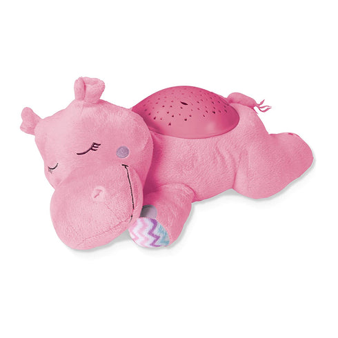 Summer® Slumber Buddies® Soother (Pink Hippo) Projector Night Light for Kids with Calming Songs and Sounds