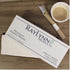 RayLynn Products, Pack of 2,500 White Premium Napkin Bands, Self-Adhesive 1.5" x 4.25"¦