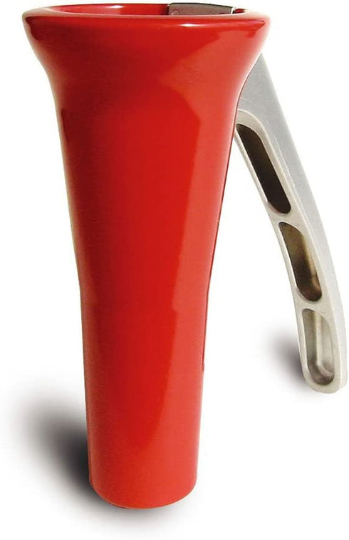 Landtom® Premium Metal Nutcracker, Red, Fulfilled by Amazon