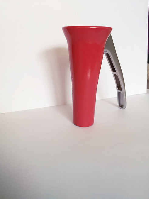 Landtom® Premium Metal Nutcracker, Red, Fulfilled by Amazon