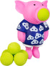 Hog Wild Pig Popper Toy - Shoot Foam Balls Up to 20 Feet - 6 Balls Included - Age 4+