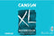 Canson XL Series Watercolor Textured Paper Pad for Paint, Pencil, Ink, Charcoal, Pastel, and Acrylic, Fold Over, 140 Pound, 12 x 18 Inch, 30 Sheets