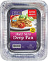 Aluminum Pans Half Size, 9X13, Extra Heavy Duty Disposable Foil Pans For Baking (20 Pack) Roasting & Chafing, Deep Tin Foil Bakeware, Steam Table Tray, Cookware, Food Prepping, Cake & Oven Pan