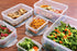 Utopia Kitchen 18 Pieces Plastic Food Containers set (9 Containers and 9 Lids) Food Storage Containers with Airtight Lids - Reusable & Leftover Food Lunch Boxes - Leak Proof,Freezer & Microwave Safe