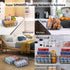 Tymvic Wire Baskets for Storage Pantry Black(12.5x9x3.5inch) Set of 2 Metal Bins Storage Baskets for Pantry Organization and Storage,Metal Basket for Living Room,Bedroom,Kitchen,Bathroom,Pantry Room