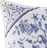 Laura Ashley Home Charlotte Collection Perfect Decorative Throw Pillow, Premium Designer Quality, Decorative Pillow for Bedroom Living Room and Home Décor, 1 Count (Pack of 1), China Blue