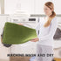 Genteele Bath Mats for Bathroom Non Slip - Green 17" x 24" Memory Foam Bathroom Rugs - Quick Dry Bath Mat