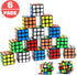 48 Pack Party Favor Toy Assortment Bundle,Magic Cube,Squishies,Slap Bracelets Party Favors Toy For Birthday,Classroom Rewards,Carnival Prizes,Pinata Filler, Goodie Bag Fillers, Classroom Rewards