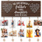 Dad Birthday Gifts Father's Day Gifts for Dad from Daughter Kid, Dad Picture Frame Daughter Gifts, Christmas Gifts for Dad Who Has Everything Daughter Husband, Hanging Photo Display Collage Frame