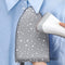 Garment Steamer Ironing Gloves Anti Steam Glove Waterproof Heat Resistant Gloves Complete Care Protective Garment Steaming Mitt with Finger Loop for Clothes Steamers (Star Pattern, Gray)