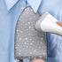 Garment Steamer Ironing Gloves Anti Steam Glove Waterproof Heat Resistant Gloves Complete Care Protective Garment Steaming Mitt with Finger Loop for Clothes Steamers (Star Pattern, Gray)