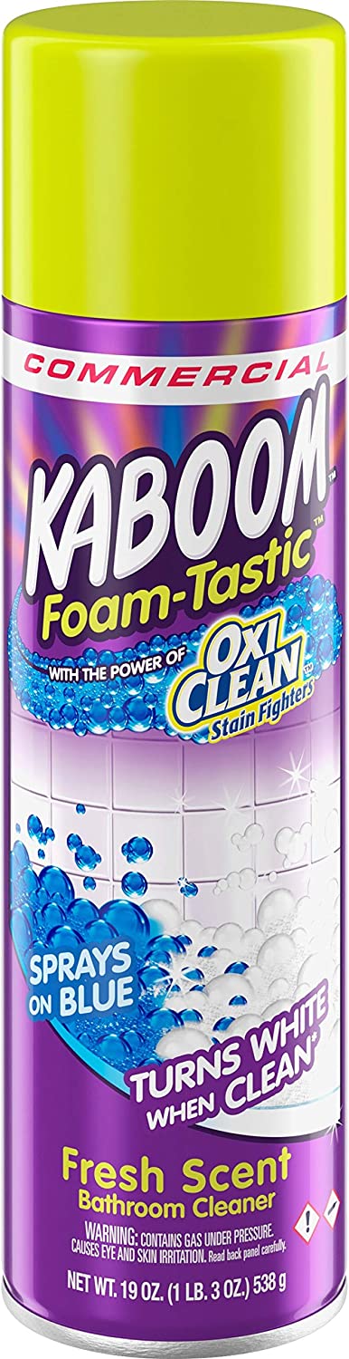 Kaboom Foam-Tastic with OxiClean Fresh Scent Bathroom Cleaner, 19 oz.