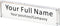 IEEK Acrylic Desk Name Plate for Office,Clear Acrylic Block Nameplate Double Sided Desk Name Plate Holder Business Desk Sign Holder, DIY Your Personalized Name for Desk,2.5x10 Inch