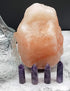 Luckeeper 4 PCS 2" Amethyst Crystals and Healing Stones