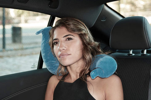 High Sierra, Fits All, Bendable Travel Pillow/Sky