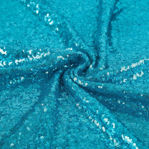 JYFLZQ Turquoise Sequin Tablecloth 70" Round Sparkly Drape Table Cloths Table Cover Overlay for Wedding Birthday Party Baby Bridal Shower
