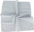 INFEI Narrow Striped Linen Cotton Dinner Cloth Napkins - Set of 12 (40 x 40 cm) - for Events & Home Use (Blue)