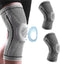 YOUTIFAN 2pcs Knee Brace Compression Sleeve for Knee Pain - Professional Knee Brace, Elastic Knee Wraps Patella Stabilizer with Silicone Gel Spring Support,Knee Support