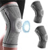 YOUTIFAN 2pcs Knee Brace Compression Sleeve for Knee Pain - Professional Knee Brace, Elastic Knee Wraps Patella Stabilizer with Silicone Gel Spring Support,Knee Support