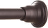 BINO Rust Proof Aluminum Tension Shower Curtain Rod - Bronze - 42" to 72" - Adjustable Bathroom Curtain Rod Shower Rod Tension Rod Pole Tension Shower Rod
