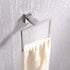 KES Bath Towel Ring Towel Hanger SUS 304 Stainless Steel Bathroom Accessories Contemporary Hotel Square Style Wall Mount, Brushed Finish, A2480-2