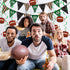 14 PIeces Football Party Supplies 2 Pieces Football Pennant Banner Garland 12 Pieces Football Hanging Swirls Superbowl Decorations Sport Theme Party for Sport Clubs Party Birthday Home Decor