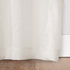 No. 918 Erica Crushed Sheer Voile Grommet Curtain Panel, 51" x 95", Eggshell