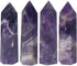 Luckeeper 4 PCS 2" Amethyst Crystals and Healing Stones