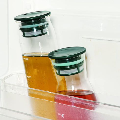 Hario Mizudashi Cold Brew Teapot Cold Brew Tea Maker 1000mL, Dark Green