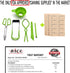 Supa Ant Canning Supplies - Canning Kit for Beginner, Home Canning tools for Canners, Food Grade Stainless Steel Canning Accessories - Canning set - Canning Supplies Starter Kit - Canning Kit - Green