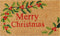 Calloway Mills 121021729 Merry Christmas Doormat, 17" x 29", Multicolor