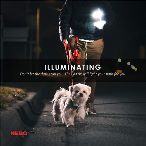 NEBO 6668 GLOW - Light + Handle for your 30oz tumbler - YETI Rambler, Ozark Trail and more
