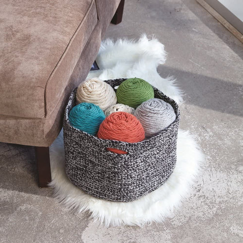 Caron One Pound Solids Yarn, 16oz, Gauge 4 Medium, 100% Acrylic - Grey Mix- For Crochet, Knitting & Crafting ( 1 Piece )