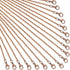 24 Pack Antique Red Copper Cable Chain Necklace Chain Necklace Twisted Link Chain for Jewelry Making (20 Inch)