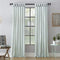 Archaeo Washed 100% Cotton Twist Tab Curtain, 52" x 84", Seafoam Green