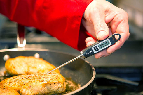 Escali DH1 Gourmet Digital Thermometer, NSF Certified-Black, Standard