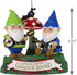 Hallmark Keepsake Christmas Ornament 2019 Year Dated Garden Sound (Plays Duelin' Banjos Song), Dueling Gnomes