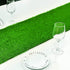 COYMOS Faux Grass Table Runner for Table Decoration Grass Rug Spring Summer Party Decor, 14 Inch x 72 Inch