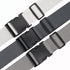 ONE K 2PCS Topper / Memory Foam Mattress Packing Straps for Moving or Storage (100" x 2", Dark Grey)
